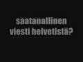 666D: TOSCO. saatanallinen viesti helvetistä?