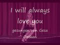 I will always love you - Gesa Oetken