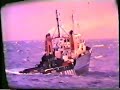 Stand-by boat at location Sedneth 1, Smit-Lloyd 106 picking up chain and anchor of Sedneth. Deliver pennant wire back to the rig.