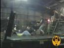 this match is simple. eliminate your opponent by getting him out of the ring by putting him under the bottom rope. combatants are:
*sik mayd
*fat stuff
*ol' evil eye
*vinny rattlocke
*kyle cobain
*reaper
*psyclone j.
*scrubbz mcgee
*johnny turbo