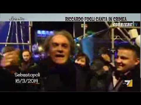 Servizio ViL'aria che tira : Riccardo Fogli canta in Crimeadeo
