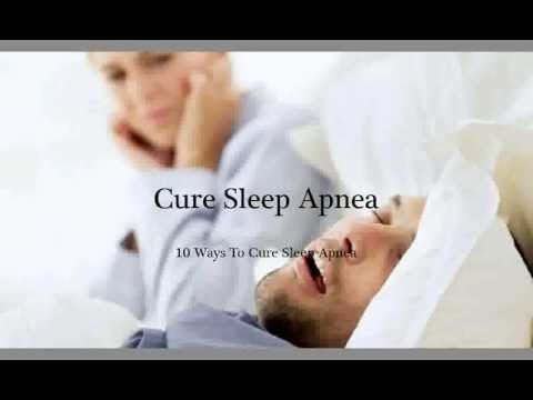 how to cure apnea
