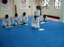 Entrega de faixa Cinza - Franciele Capoia - Karate Shotokan