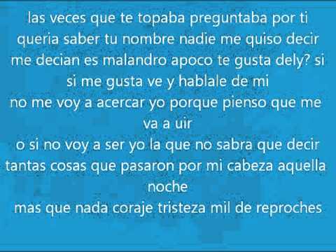 LETRA DE LA CANCION ESCUCHA BIEN letra de la cancion escucha bien: