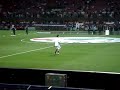Ibrahimovic Inter riscaldamento training amatoriale Ibrahimovic Inter riscaldamento training amatoriale