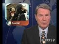 PROTESTER *CONDOLEEZZA RICE YOU HAVE BLOOD ON YOUR HANDS!*