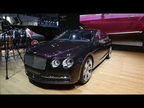The Bentley Flying Spur at the NY Auto Show