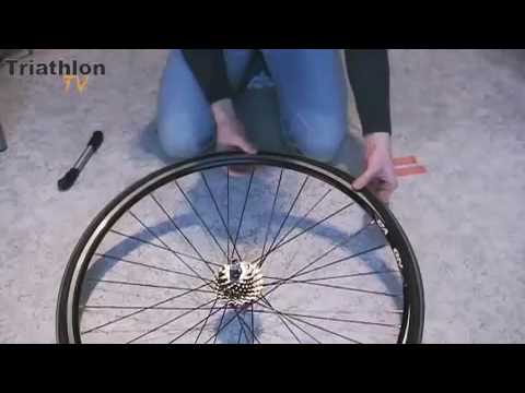 Triathlon-Tipps.de - Schlauchwechsel bei Drahtreifen