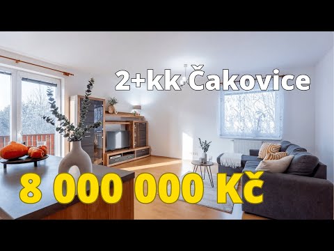 Video Prodej 2+kk 58.7 m2 + balkon 7.6 m2 + sklep 4.3 m2 + parking - Praha 9 - Čakovice