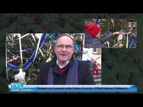 Click to View : Świąteczne życzenia wójta Gminy Czernica 16 grudnia 2019 rok