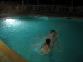 Sharty and Karina Jumpin in to Pool.. Sharty and Karina Jumpin in to Pool..