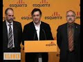 joan puigcercós abandona el govern i erc avança el congrés