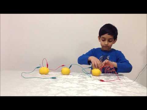 how to make a battery out of a lemon