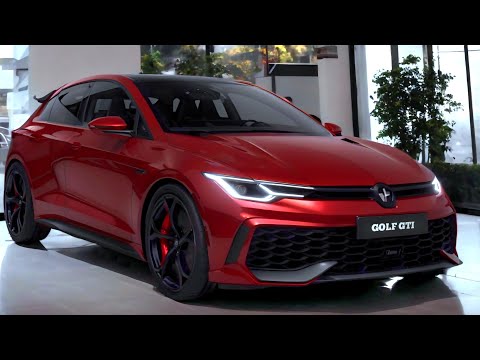 NEW 2024 VW GOLF 8 GTI Facelift Revealed whe-red Flagship Hatchback | Interior And Exterior