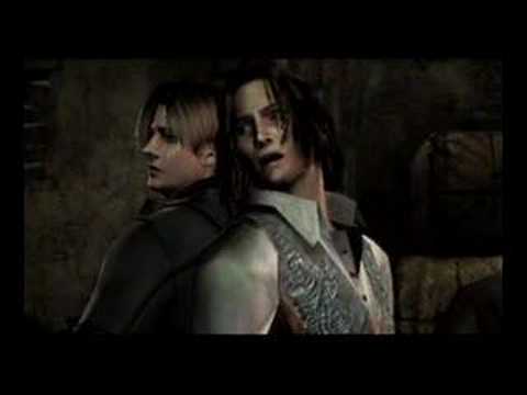 Resident Evil 4 - Ch. 1-2 - Cutscene - Salizar injects Leon