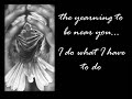 Do What You Have To Do By Sarah McLachlan