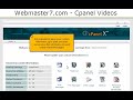 Webhosting - Cpanel Contact Info