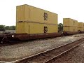 BNSF #7708 Leads Stacktrain North, Joliet IL.