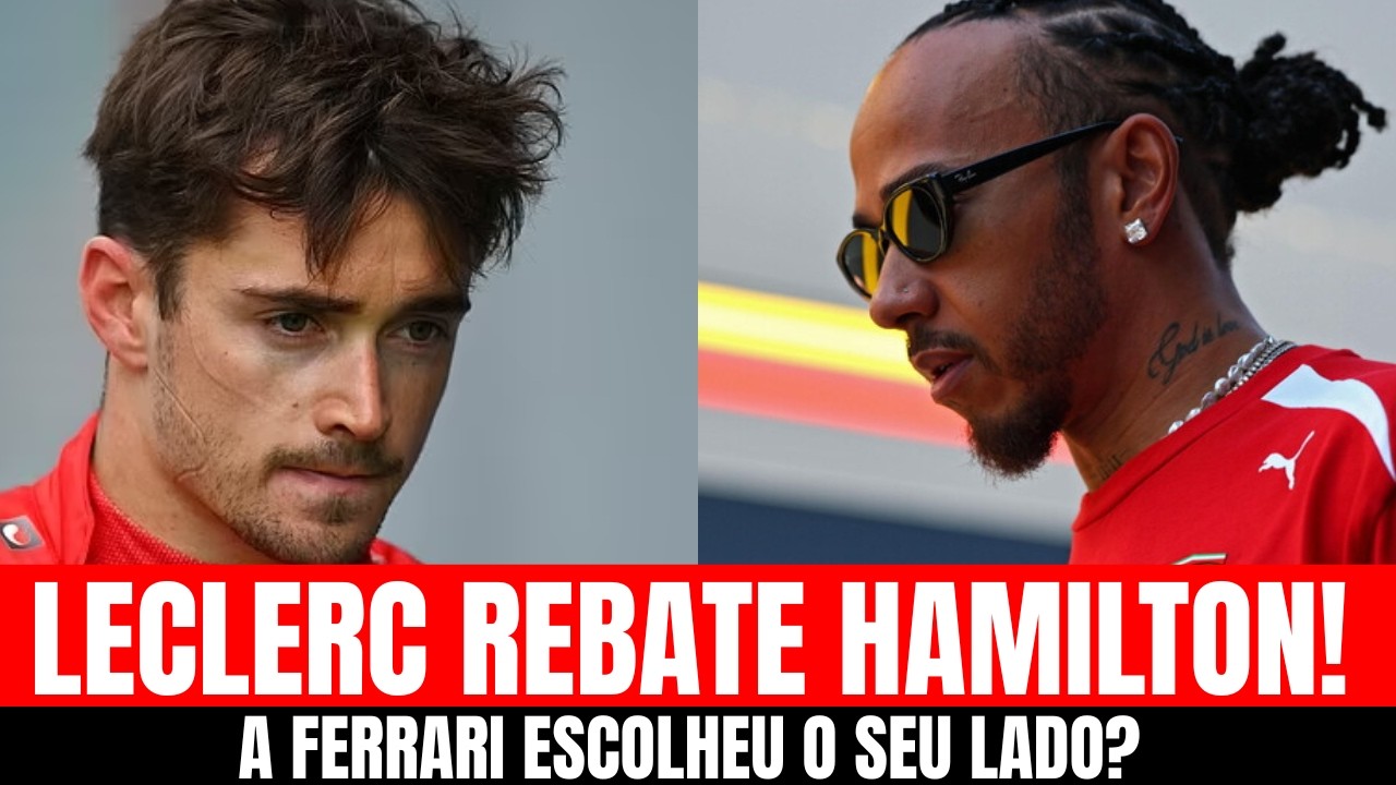 F1 2026: Charles Lecler abre o jogo sobre Lewis Hamilton na Ferrari