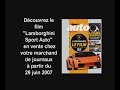 Lamborghini Gallardo Superleggera 340 kmh de jour