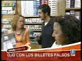 Ojo con los billetes falsos (España Directo 15-9-06)