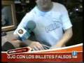 Ojo con los billetes falsos (España Directo 15-9-06)