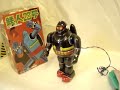 ORIGINAL BILLIKEN TETSUJIN 28 TIN TOY ROBOT  and BOX