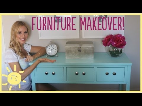 how to repaint furniture