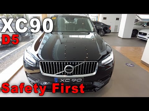 2021 volvo xc90 d5 awd city safe pilot assist sojoocars