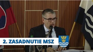 2. ZASADNUTIE MESTSKÉHO ZASTUPITEĽSTVA V SOBRANCIACH