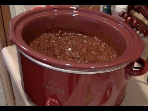 My Spicy Crock Pot Chili!