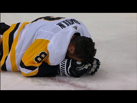 Video: Dumoulin exits game after collision with Wilson and Ovechkin
