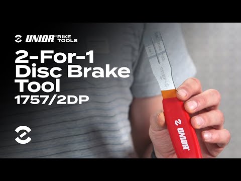 Видео: Инструмент для раскрытия тормозных колодок/поршней и правки дисков RED UNIOR 627087