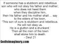 Proving that the Bible is repulsive