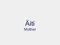 Learn Finnish with Sulkasiipi-Part 9-Months & Family members