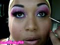 Hello Kitty PINK eyeshadow tutorial!!!