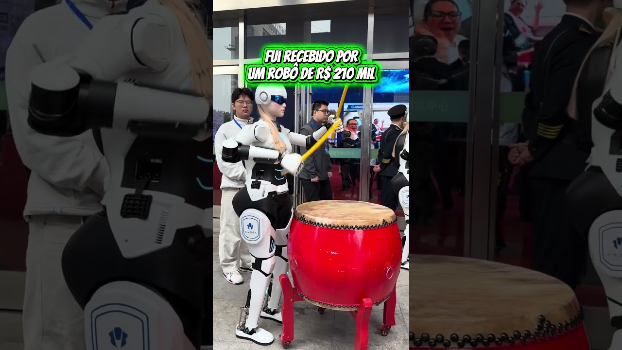 FUI RECEBIDO POR UM ROBÔ! 🤖 A tecnologia de R$ 210 MIL da Chery na China!