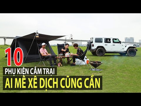 Tạm xa ồn ào, mua 10 phụ kiện này đi cắm trại là không hối hận