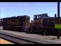 SP SW1500 & D&RGW GP40-2 at Roseville