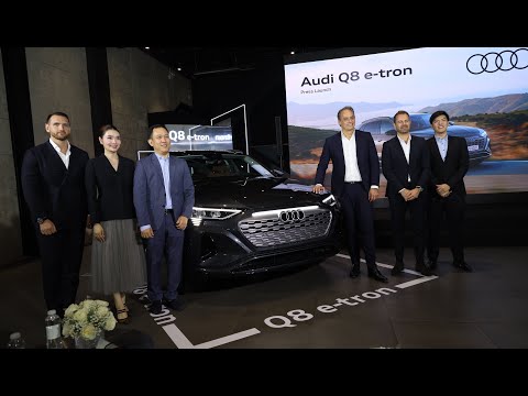 Sự kiện ra mắt mẫu xe diện Audi Q8 e-tron mới!