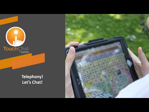 Thumbnail image for video titled 'Using TouchChat Telephony'