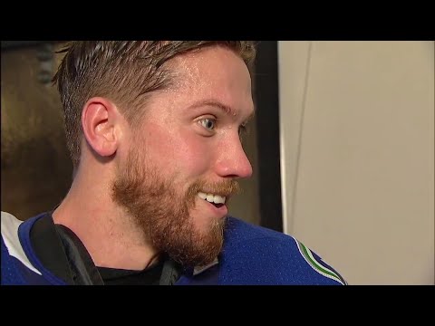 Video: Markstrom all smiles, talks win over Oilers and having a week off before season starts
