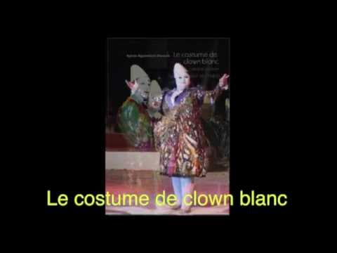 Le costume du clown blanc à la 10ème semaine du Cirque d'Aubervoye