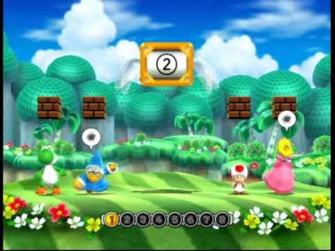 Yoshi - Solo Mode of Mario Party 9 Map 1 - Toad Road Played as Yoshi.