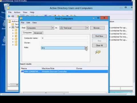 how to discover active directory server