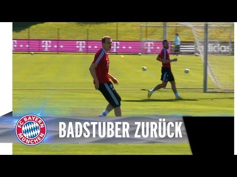 Badstuber absolviert komplettes Teamtraining