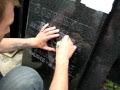 Подготовка к гравировке надписей на граните :: Гравировка надписей (Фамилии, имени, отчества, дат)...