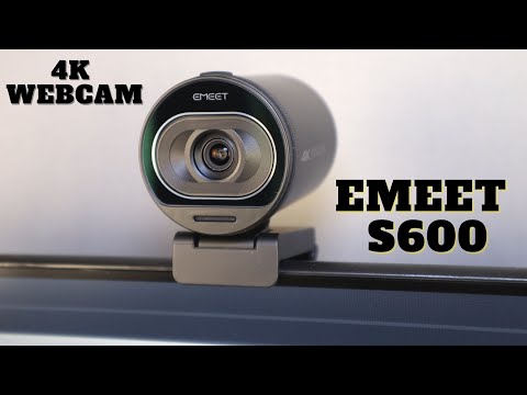 ОБЗОР 4K ВЕБ-КАМЕРЫ - EMEET S600 - АВТОФОКУС, 4K, 60 FPS