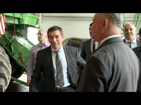 Igor Dodon s-a familiarizat cu activitatea a două întreprinderi din Drochia