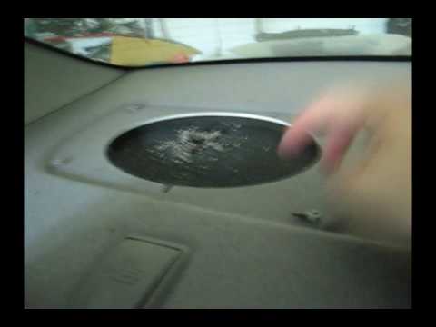 Replacing 2002-2006 Toyota Camry Rear Speaker Covers(Easy Way)